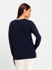 Heine Langarm-Pullover in marine-metallicfarben