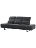 Beliani 4-tlg 3-Sitzer Sofa IKAST in Schwarz