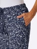 Sieh an! Schlupfhose in marine-weiß-bedruckt