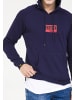 PLUS EIGHTEEN Herren Kapuzenpullover in Marine