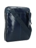 Piquadro Brief Umhängetasche Leder 26 cm in night blue