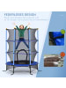 HOMCOM Kindertrampolin Ø163 x H190 cm