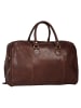 piké Reisetasche CALABRIA MEDIO echt Leder in braun