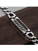 Holzkern Herren-Armband Edelstahl Outlands Walnuss/Silberfarben