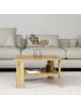 CALICOSY Couchtisch DUAMA in Eiche - (W)60  x (H)37  x (L)45 cm