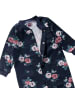 Makoma Strampler Floral in blau