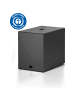 Durable Schubladenbox 7 Schublade mit versenkbarer Frontplatte grau