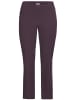 sheego Stretch-Hose in aubergine