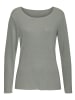 LASCANA Langarmshirt in lindgrün