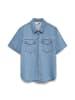 Vero Moda Jeanshemd in Light Blue Denim