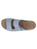 Solidus Pantolette in blau