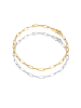 Elli Schmuckset 925 Sterling Silber in Zweifarbig