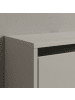KADIMA DESIGN Hochschrank HAMBURG Soft-Close Badschrank schmal Badregal in Steingrau