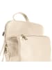 Toscanto Leder Cityrucksack Toscanto Rucksack beige ca. 30cm