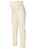 Noppies Straight Umstandsjeans Azua in Bone White