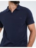 Threadbare Kurzarm-Polo THB Polo Truffle in blau-schwarz