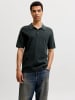 Jack & Jones Gestricktes Polo in Scarab