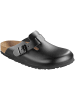 Birkenstock Pantoletten Boston NL in Schwarz in Schwarz