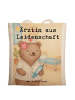 Mr. & Mrs. Panda Tasche Ärztin Leidenschaft Design mit Spruch in Weiß