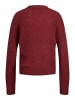 JJXX Pullover 'Ember Fluffy' in Dunkelrot