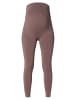 Noppies Umstandsleggings Cara in Deep Taupe