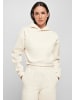 Urban Classics Urban Classics Damen Ladies Short Oversized Sweat Hoody in whitesand