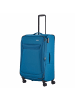 travelite Chios - 4-Rollen-Trolley L 78 cm erw. in petrol