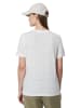 Marc O'Polo Leinen-T-Shirt relaxed in white cotton