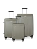 Bugatti Linea 4 Rollen Kofferset 3-teilig olive