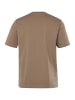 JP1880 Kurzarm T-Shirt in braun grau