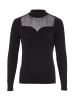 Blonda Damen Strickpullover in Schwarz