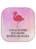 Mr. & Mrs. Panda Untersetzer Flamingo Classic mit Spruch in Aquarell Pink