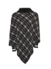 ALARY Poncho in Schwarz