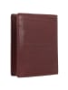 Esquire Toscana Geldbörse RFID Schutz Leder 9.5 cm coffee