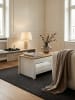 KADIMA DESIGN Couchtisch / Eiche 85x47x45 cm Wohnzimmertisch mit Stauraum