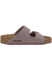 Birkenstock Sandale Arizona Birko-Flor Nubuk schmal in lila