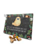 Mr. & Mrs. Panda Adventskalender Hund Mops mit Spruch in Kreidetafel