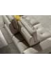 Angel Cerdá Sofa 6247 in Taupe Grau / Dunkler Stahl