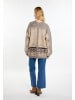 usha FESTIVAL Damen Strickcardigan in Beige Mehrfarbig