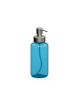 elasto Seifenspender "Superior" in transparent-blau/silber - 700 ml