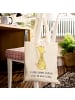 Mr. & Mrs. Panda Tragetasche Giraffe Zufrieden mit Spruch in Creme