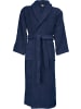 Erwin Müller Frottier Unisex-Bademantel lang Friedrichshafen in marine