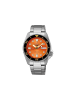 Seiko Sports Uhr silber orange SRPD59K1