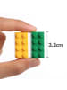 Katara 120 Bausteine Steine 4x2 Kompatibel LEGO®, Sluban, Papimax, Q-Bricks & mehr in bunt