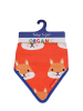 Toby Tiger Babytuch mit Eichhörnchen Print in orange