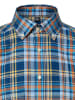 Nils Sundström Hemd in indigo orange - 0003