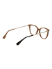 Max Mara Damen Optische Fassungen Quadrat Braun