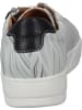 Comfortabel Schnürschuhe, Sneakers Low in weiß/schwarz