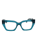 Ana Hickmann Damen Optische Fassungen Katzenauge Blau
