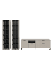 ebuy24 Regalsystem Noida (3-teilig) Kaschmir 305 x 41 cm